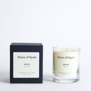 Bougie verre Monoï - Bougie parfumée Monoï (Florale, Fruité)